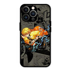 Zenitsu Manga Glass Case Cover For iPhone 13 Pro