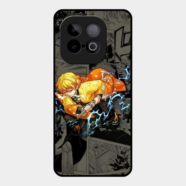Zenitsu Manga Glass Case Cover For Iqoo Neo 10 5G