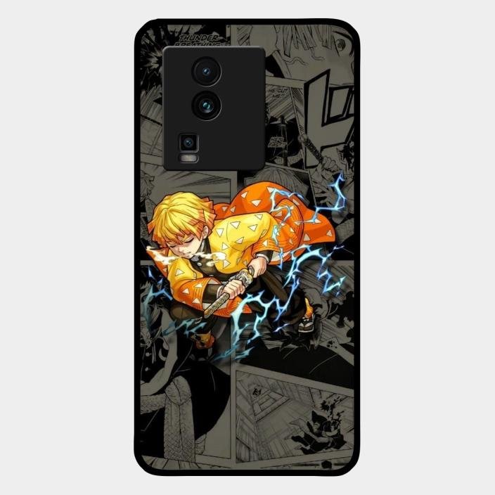 Zenitsu Manga Glass Case Cover For Iqoo Neo 7 Pro 5G