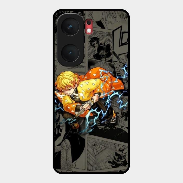 Zenitsu Manga Glass Case Cover For Iqoo Neo 9 Pro 5G
