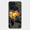 Zenitsu Manga Glass Case Cover For Iqoo Z6 44W