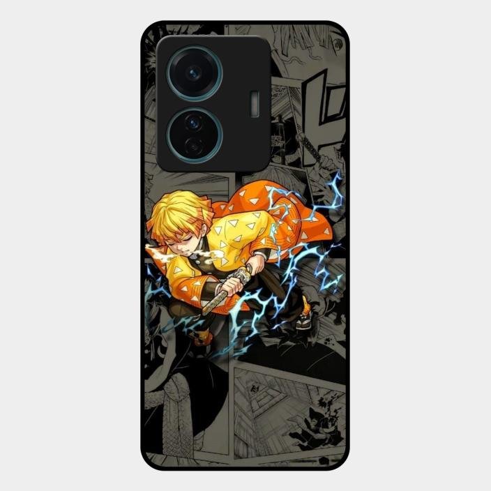 Zenitsu Manga Glass Case Cover For Iqoo Z6 Pro 5G