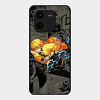 Zenitsu Manga Glass Case Cover For Iqoo Z9X 5G
