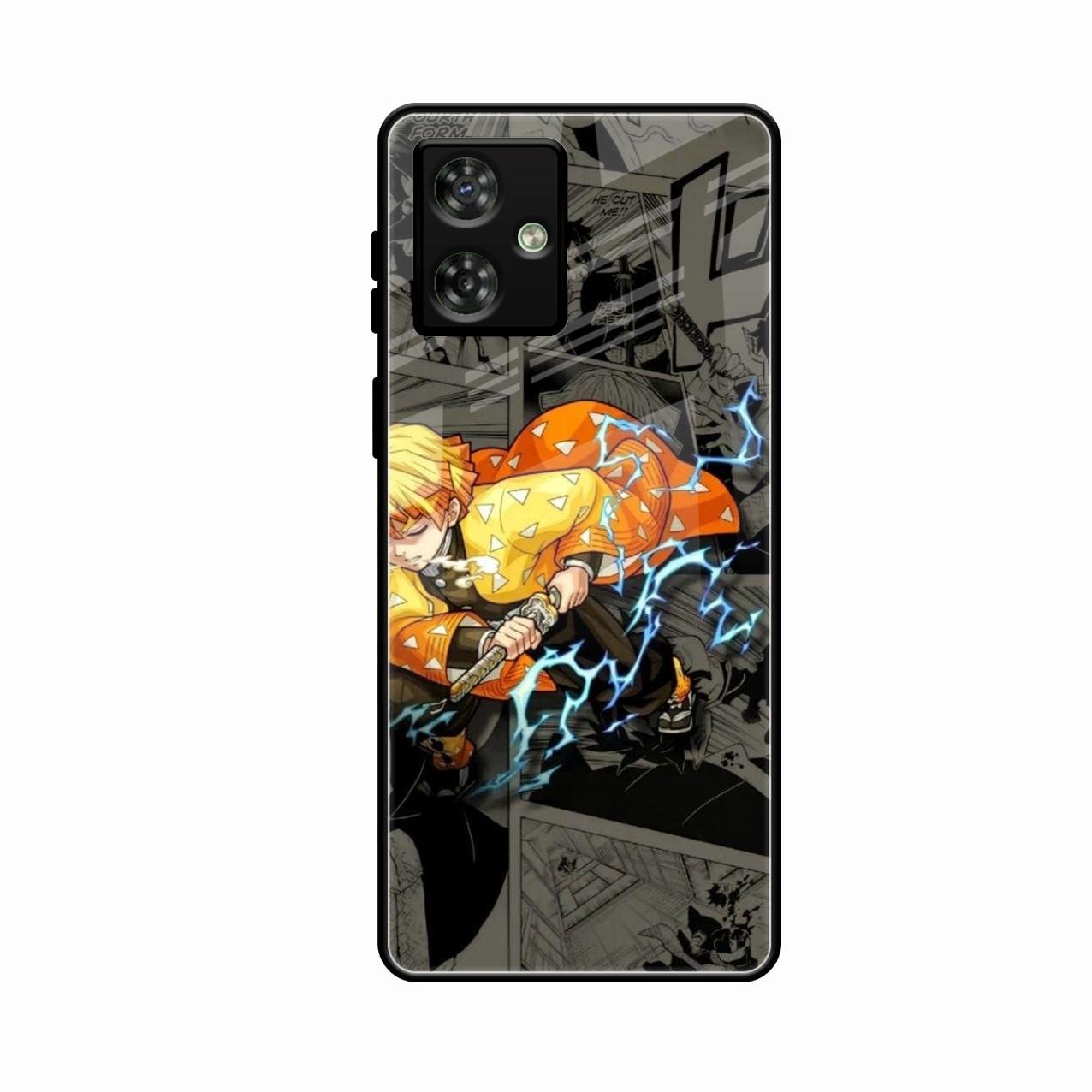 Zenitsu Manga Glass Case Cover For Motorola G54 5G