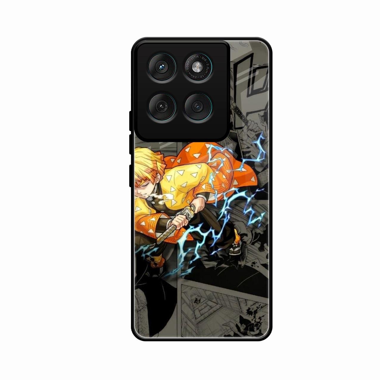 Zenitsu Manga Glass Case Cover For Motorola G67 Power 5G