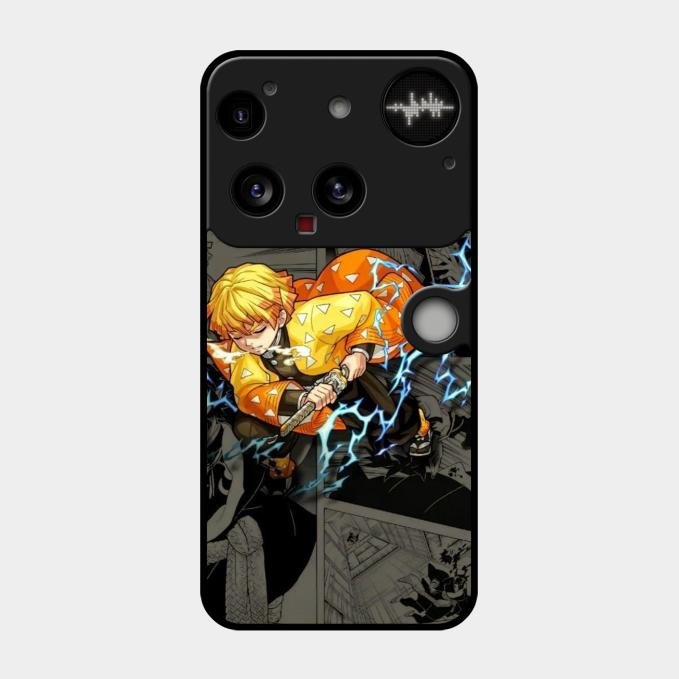 Zenitsu Manga Glass Case Cover For Nothing Phone 3 5G