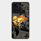 Zenitsu Manga Glass Case Cover For Oneplus 10R 5G