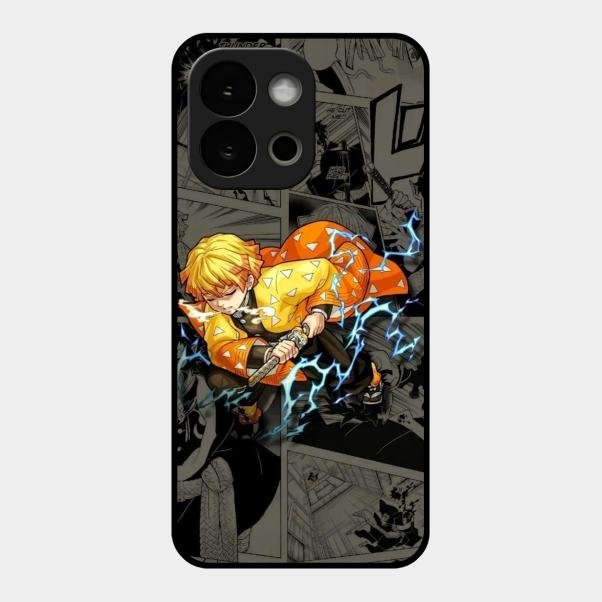Zenitsu Manga Glass Case Cover For Oneplus 13S 5G