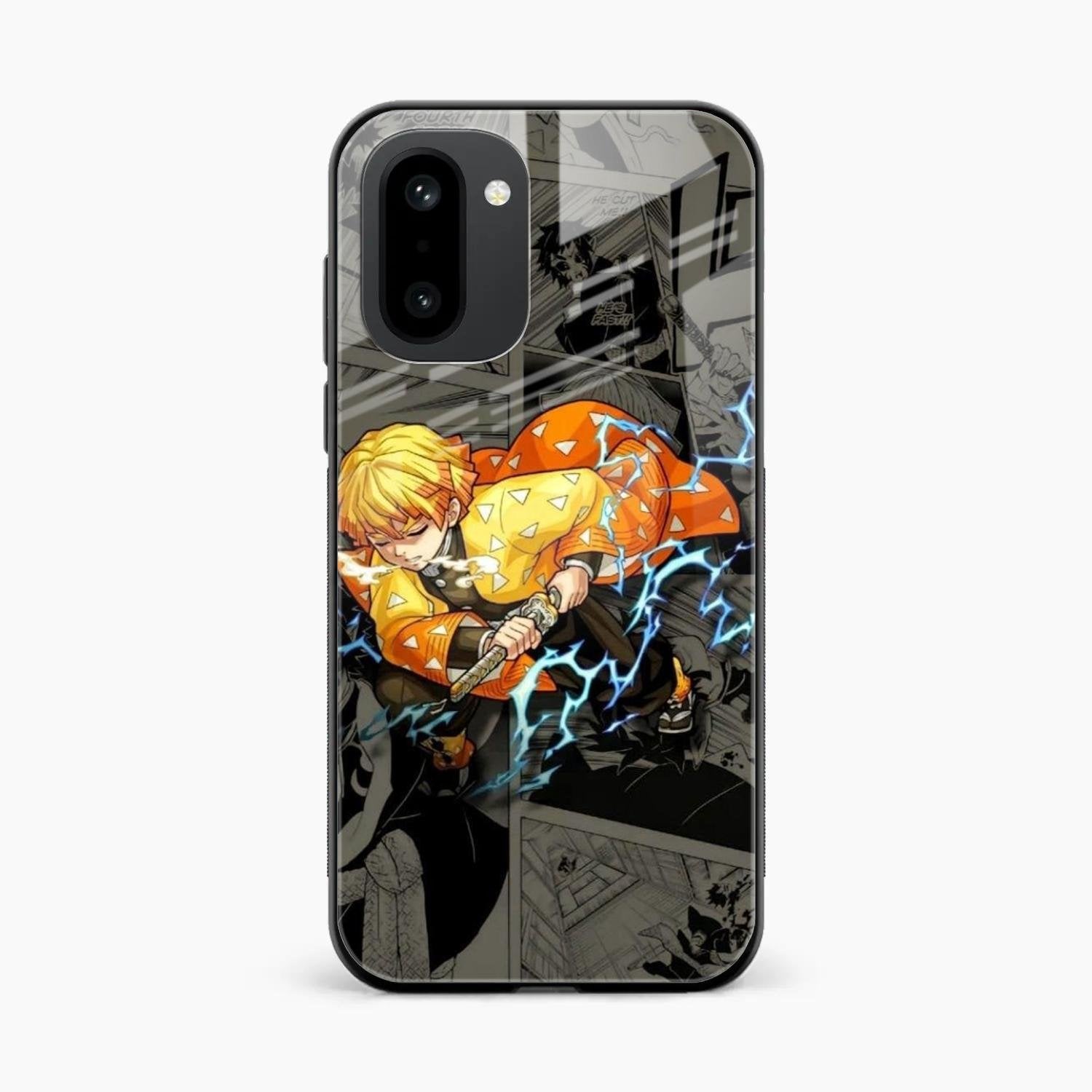 Zenitsu Manga Glass Case Cover For OnePlus