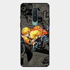 Zenitsu Manga Glass Case Cover For Oneplus 8