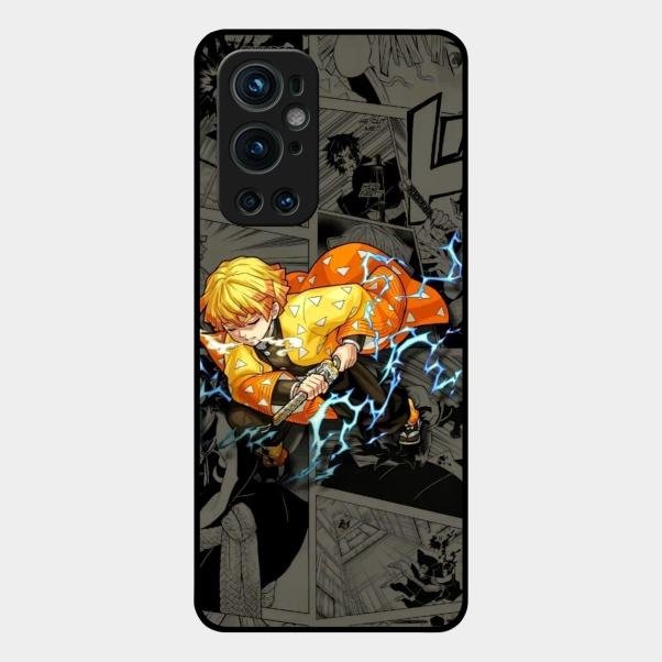 Zenitsu Manga Glass Case Cover For Oneplus 9 Pro 5G