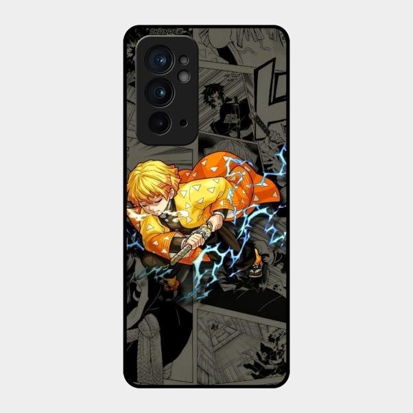 Zenitsu Manga Glass Case Cover For OnePlus