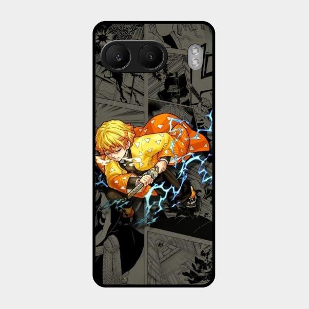 Zenitsu Manga Glass Case Cover For Oneplus Nord 4 5G