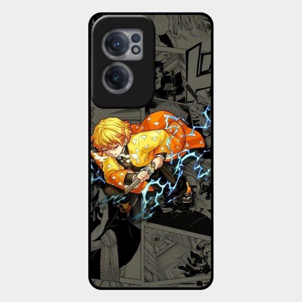 Zenitsu Manga Glass Case Cover For Oneplus Nord Ce 2 5G