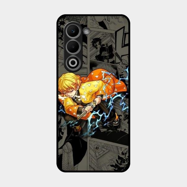 Zenitsu Manga Glass Case Cover For Oppo