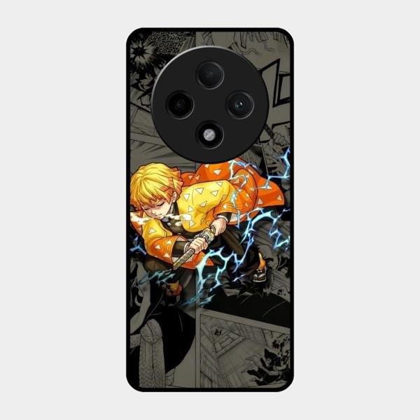 Zenitsu Manga Glass Case Cover For Oppo