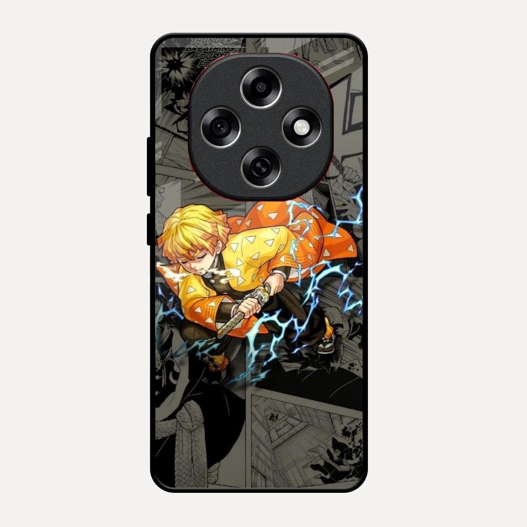 Zenitsu Manga Glass Case Cover For Oppo F31 Pro 5G