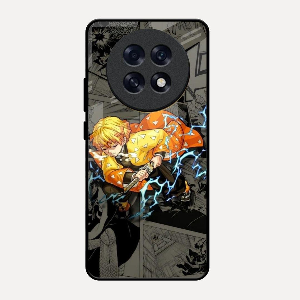 Zenitsu Manga Glass Case Cover For Oppo F31 Pro Plus 5G