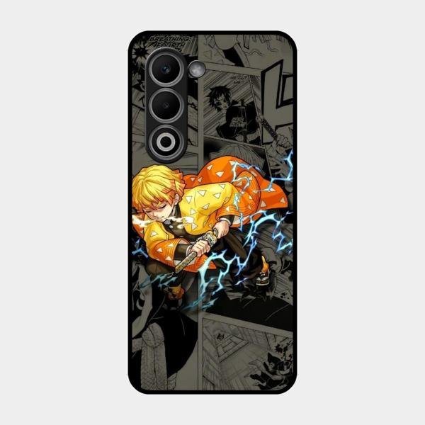 Zenitsu Manga Glass Case Cover For Oppo