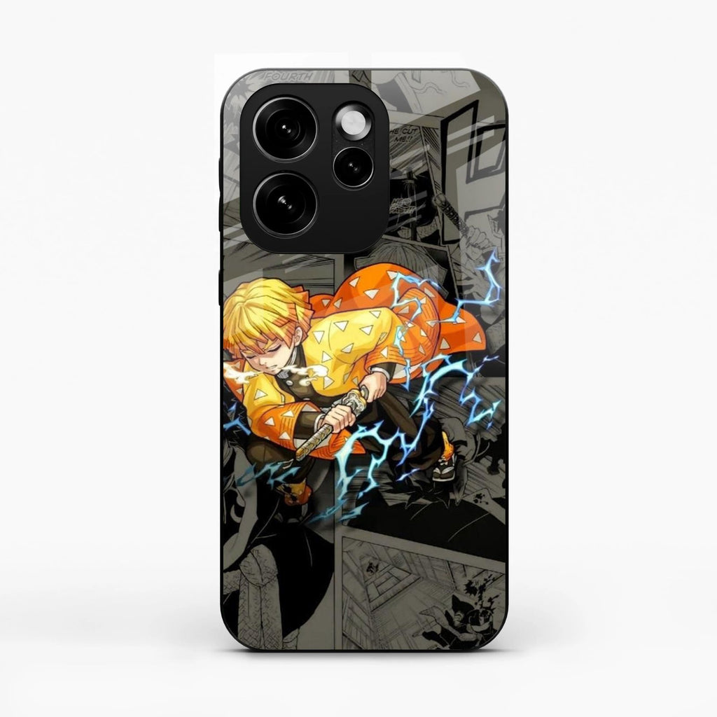 Zenitsu Manga Glass Case Cover For Oppo Reno 15C 5G