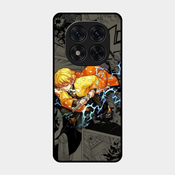 Zenitsu Manga Glass Case Cover For Poco X7 5G