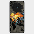 Zenitsu Manga Glass Case Cover For Realme 11 Pro Plus 5G