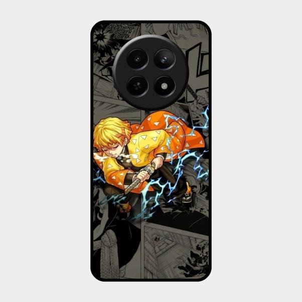 Zenitsu Manga Glass Case Cover For Realme 12X 5G