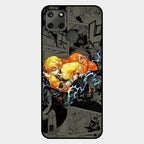 Zenitsu Manga Glass Case Cover For Realme C25Y