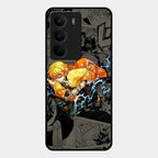 Zenitsu Manga Glass Case Cover For Realme C75 5G