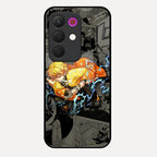 Zenitsu Manga Glass Case Cover For Realme C85 5G