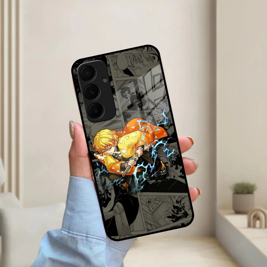 Zenitsu Manga Glass Case Cover For Samsung - ShopOnCliQ