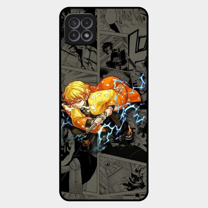 Zenitsu Manga Glass Case Cover For Samsung