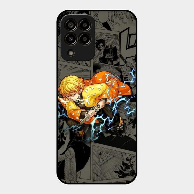 Zenitsu Manga Glass Case Cover For Samsung