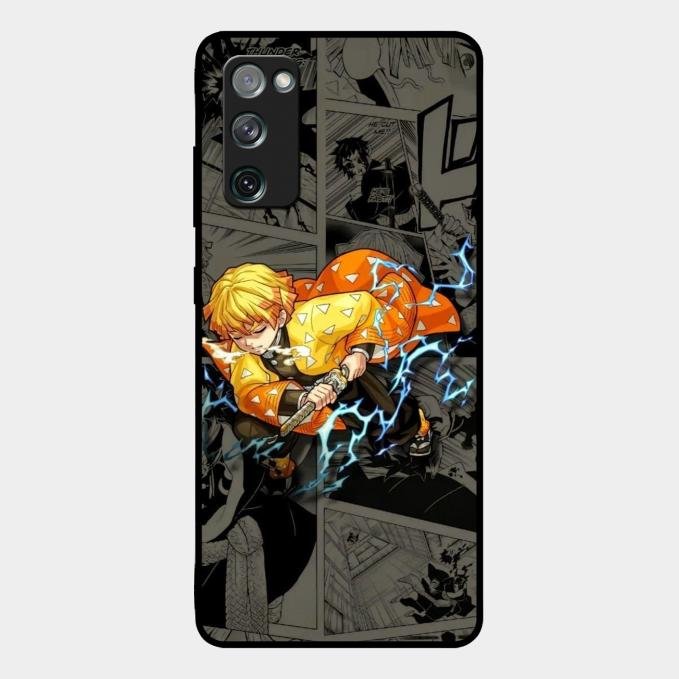 Zenitsu Manga Glass Case Cover For Samsung Galaxy S20 Fe 5G
