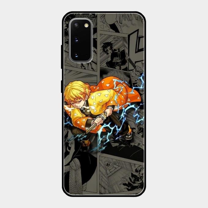 Zenitsu Manga Glass Case Cover For Samsung