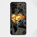 Zenitsu Manga Glass Case Cover For Samsung