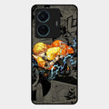 Zenitsu Manga Glass Case Cover For Vivo T1 Pro 5G