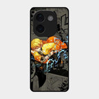 Zenitsu Manga Glass Case Cover For Vivo T3 Pro 5G