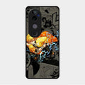 Zenitsu Manga Glass Case Cover For Vivo V40 Pro 5G