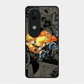 Zenitsu Manga Glass Case Cover For Vivo V40E 5G
