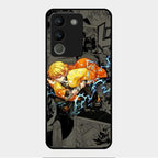 Zenitsu Manga Glass Case Cover For Vivo Y200 5G