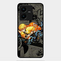 Zenitsu Manga Glass Case Cover For Vivo Y22