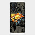 Zenitsu Manga Glass Case Cover For Vivo Y27