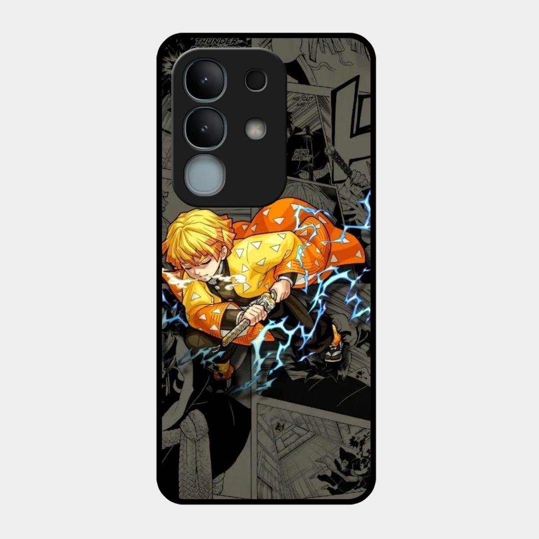 Zenitsu Manga Glass Case Cover For Vivo Y31 Pro 5G