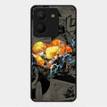 Zenitsu Manga Glass Case Cover For Vivo Y36