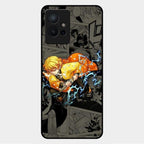 Zenitsu Manga Glass Case Cover For Vivo Y75 5G