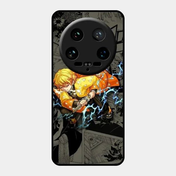 Zenitsu Manga Glass Case Cover For Redmi