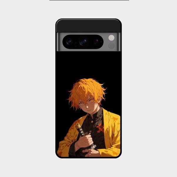 Zenitsu Storm Glass Case Cover For Google Pixel 8 Pro 5G