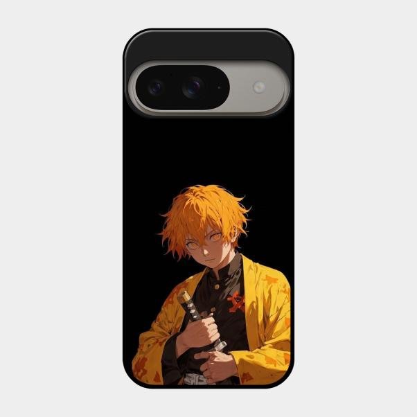Zenitsu Storm Glass Case Cover For Google Pixel 9 5G