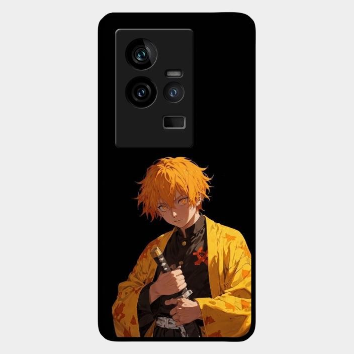 Zenitsu Storm Glass Case Cover For Iqoo 11 5G